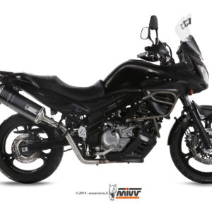 Mivv Slip-On GP black Triumph Speed Triple 2011-15