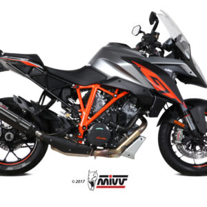 Mivv Slip-On Suono Black con tapa carbono KTM 1290 Superduke GT 2016-24