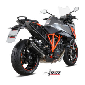 Mivv Slip-On Suono Black con tapa carbono KTM 1290 Superduke GT 2016-24