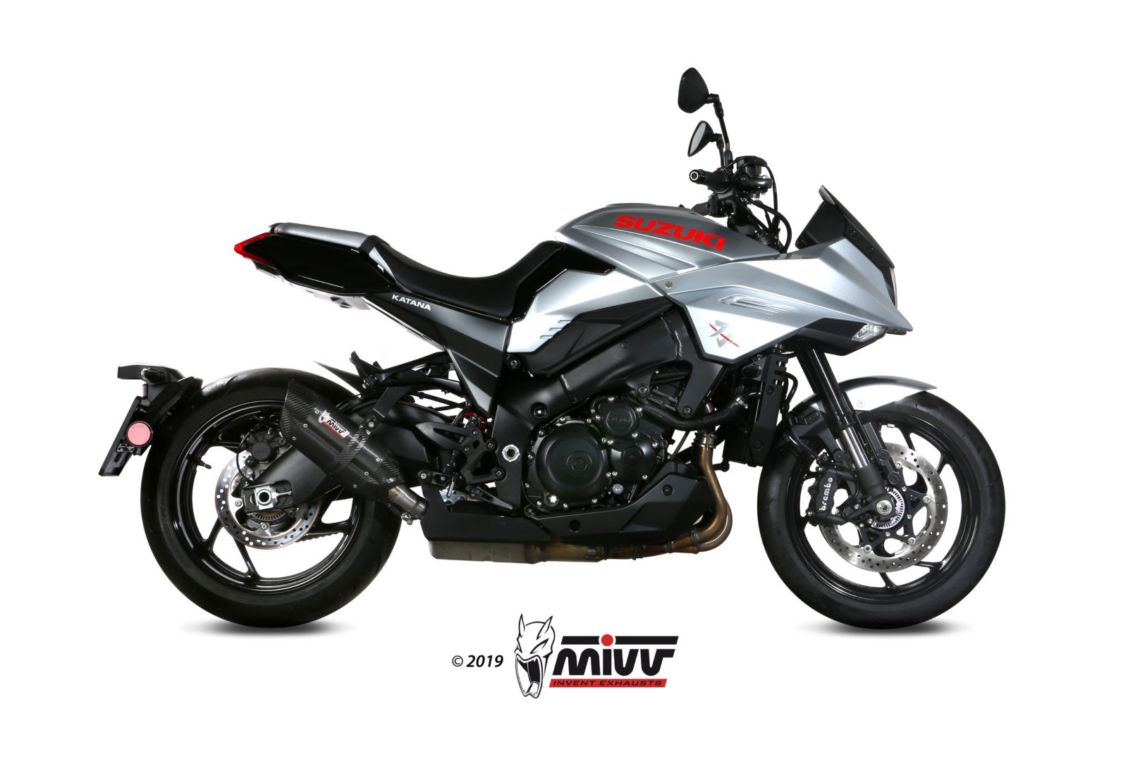 Mivv Full system 1x1 MK3 St. Steel Suzuki GSX-R 125 / GSX-S 125 2017-20
