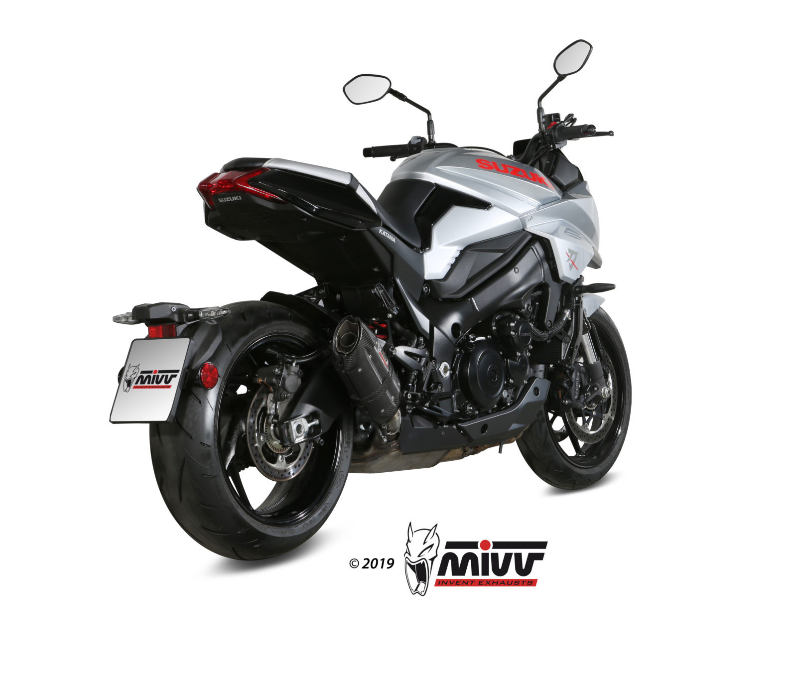 Mivv Full system 1x1 MK3 St. Steel Suzuki GSX-R 125 / GSX-S 125 2017-20