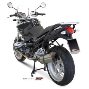 Mivv Slip-On Suono St. Steel con tapa carbono BMW R 1200 R 2008-10