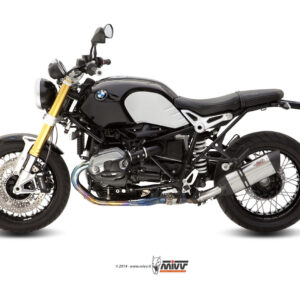 Mivv Slip-On Suono St. Steel con tapa carbono BMW R Nine T 2014-20