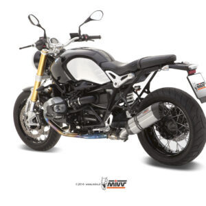 Mivv Slip-On Suono St. Steel con tapa carbono BMW R Nine T 2014-20