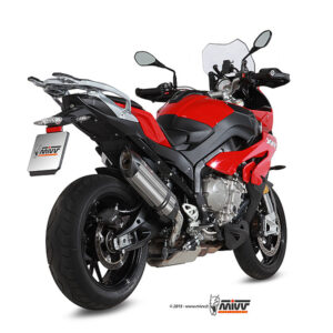 Mivv Slip-On Suono St. Steel con tapa carbono BMW S 1000 XR 2015-19