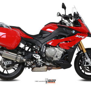 Mivv Slip-On Suono St. Steel con tapa carbono BMW S 1000 XR 2015-19