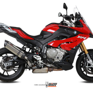 Mivv Slip-On Suono St. Steel con tapa carbono BMW S 1000 XR 2015-19