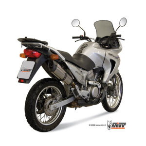 Mivv Slip-On Suono St. Steel con tapa carbono Honda XLV 650 Transalp  2000-04