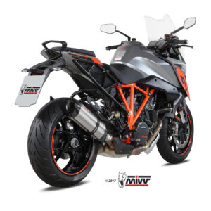 Mivv Slip-On Suono St. Steel con tapa carbono KTM 1290 Superduke GT 2016-24