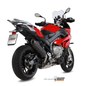 Mivv Slip-On Suono black con tapa carbono BMW S 1000 XR 2015-19