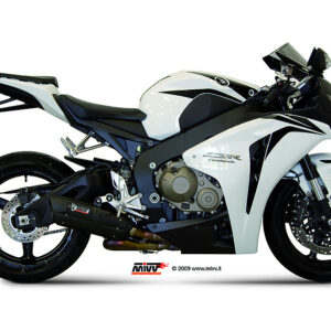 Mivv Slip-On Suono black con tapa carbono Honda CBR 1000 RR 2008-13