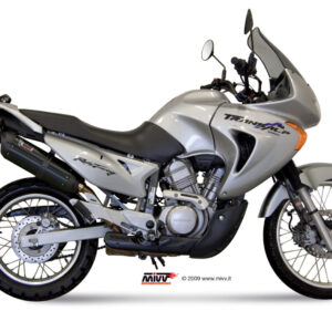 Mivv Slip-On Suono black con tapa carbono Honda XLV 650 Transalp 2000-04