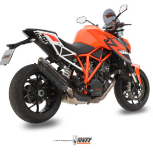 Mivv Slip-On Suono black con tapa carbono KTM 1290 Superduke 2014-19