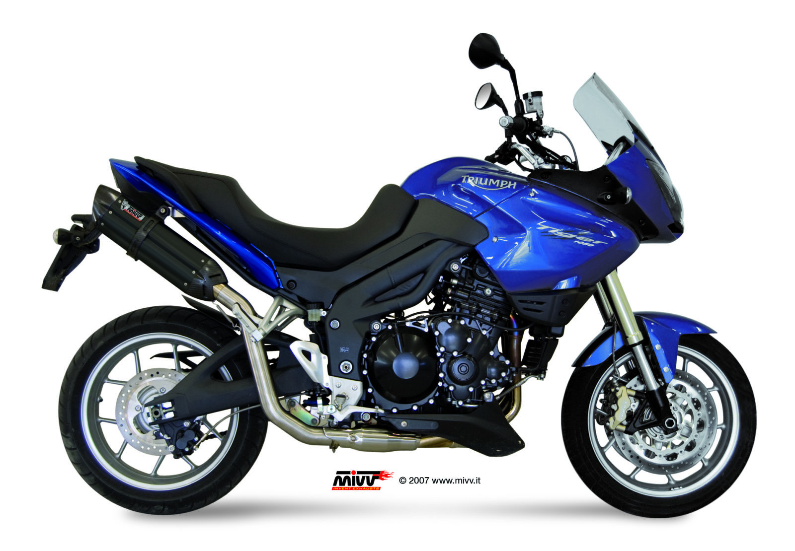 Mivv Full system 2x1 Speed edge Black Suzuki DL V-Strom 650 / XT 2017-25
