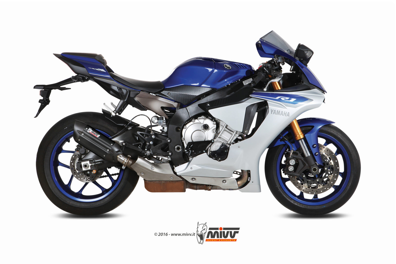 Mivv Tubo no kat (compatible con silenciadores Mivv y Originales) Yamaha YZF 1000 R1 2015-20