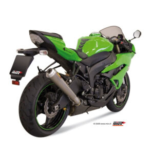 Mivv Slip-On X-Cone Plus St. Steel Kawasaki ZX-6 R 2009-16