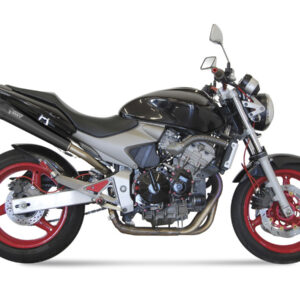 Mivv Slip-On X-Cone black Honda Hornet 600 2003-06