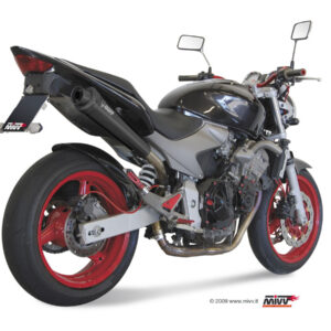 Mivv Slip-On X-Cone black Honda Hornet 600 2003-06