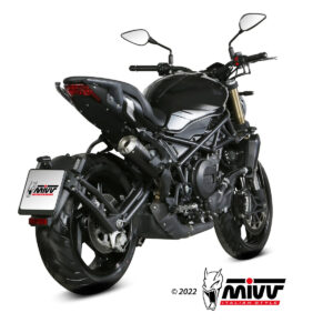 Mivv Slip-On X-M1 Black Benelli 752 S 2019-24