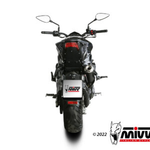 Mivv Slip-On X-M1 Black Benelli 752 S 2019-24