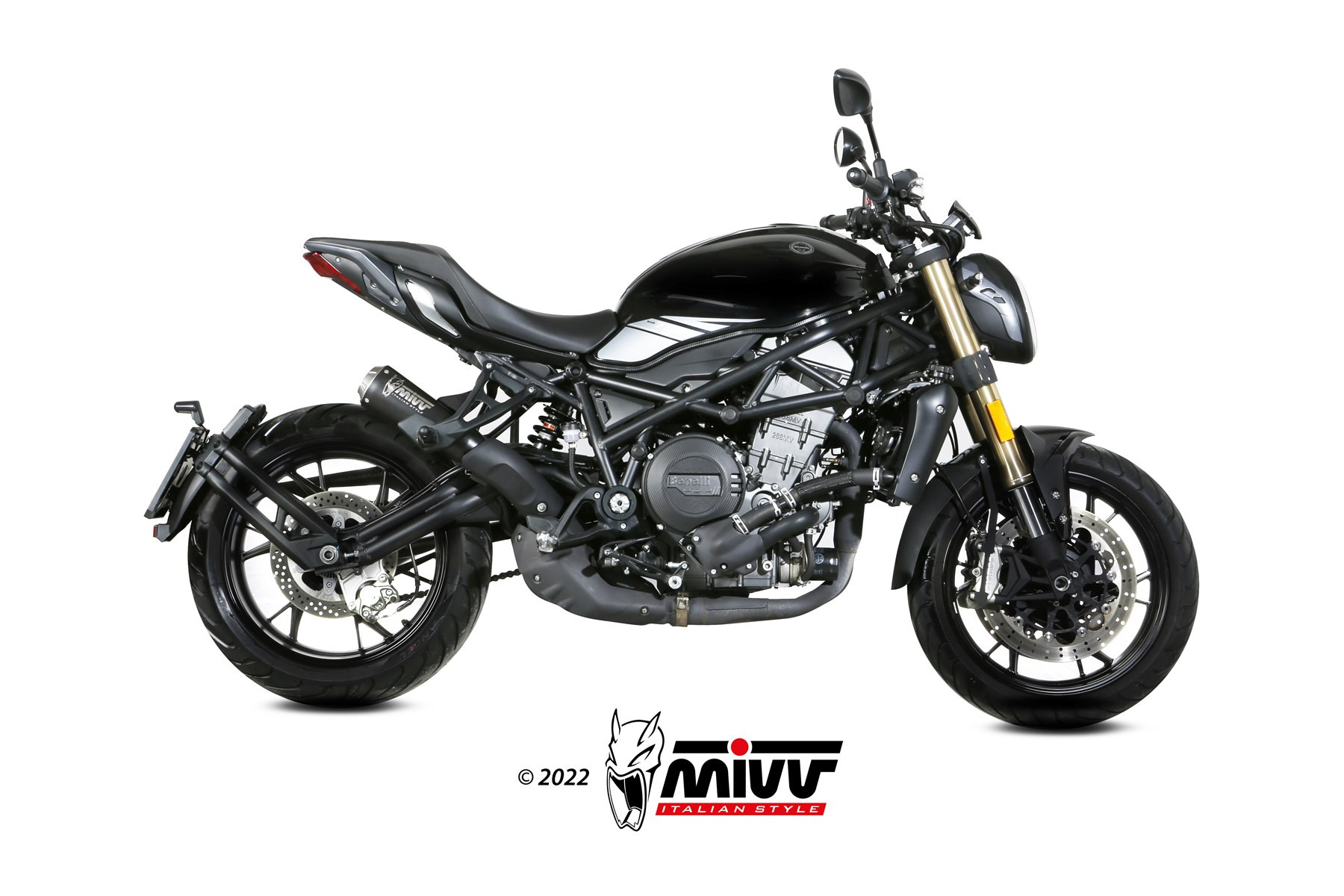 Mivv Slip-On SR-1 Black Titanium BMW R 1250 R / RS 2021-25