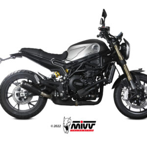 Mivv Slip-On X-M1 Black Benelli Leoncino 800 2022-24