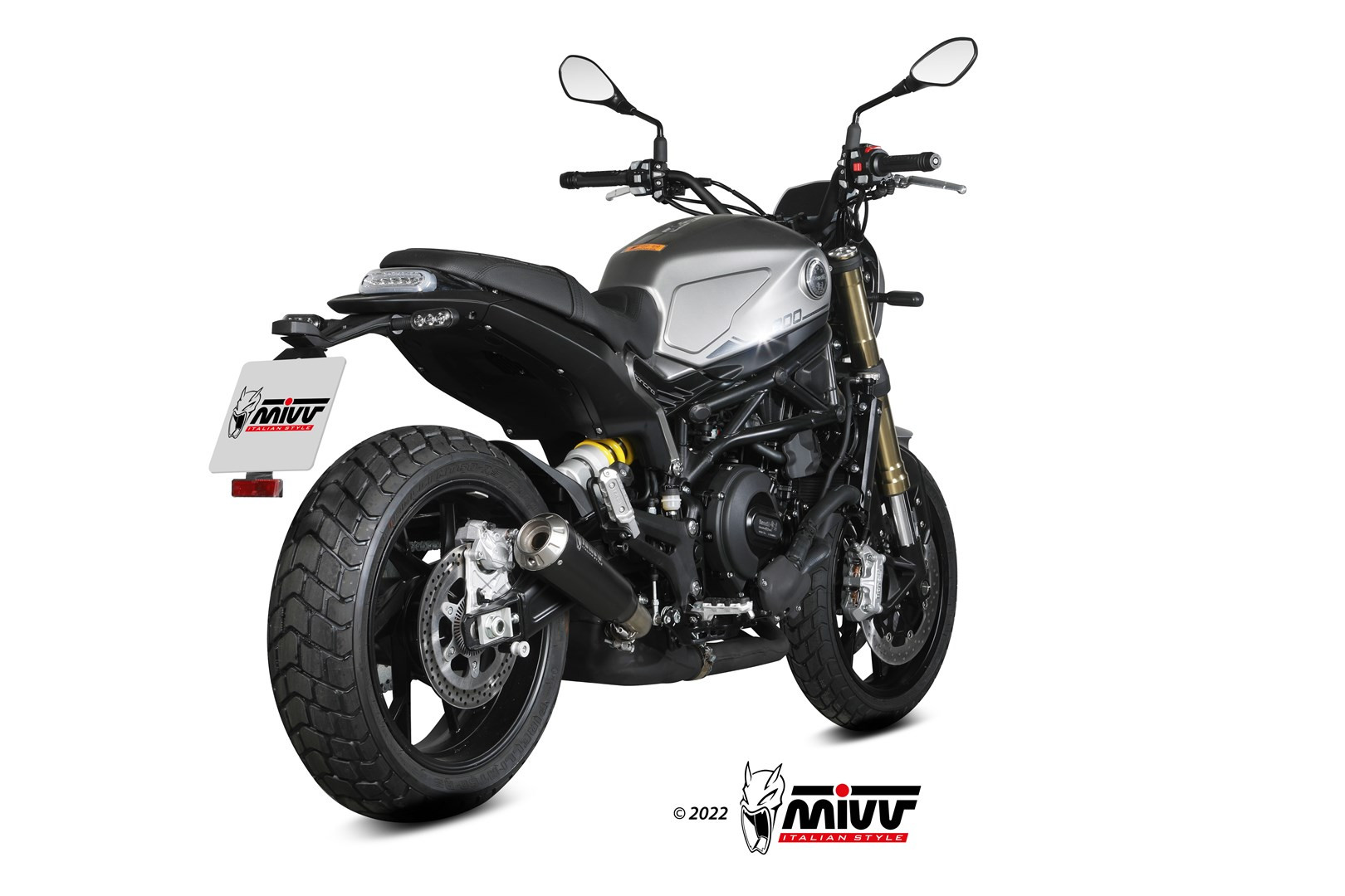 Mivv Slip-On Delta Race carbono Ducati Supersport 939 / S 2017-20