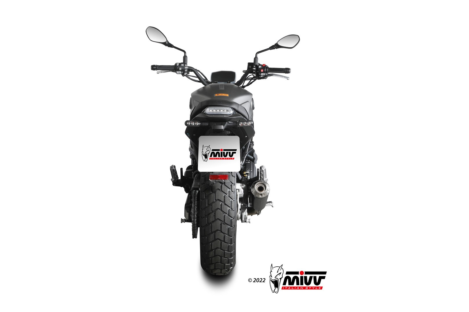Mivv Slip-On Delta Race carbono Ducati Supersport 939 / S 2017-20