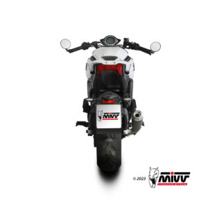 Mivv Full system 2x1 SR-1 Black Yamaha T-MAX 560 2022-25 (colector inox)
