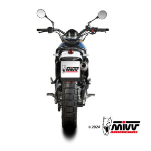 Mivv Full System 1x1 X-M1 Black FANTIC CABALLERO 500 2021-24