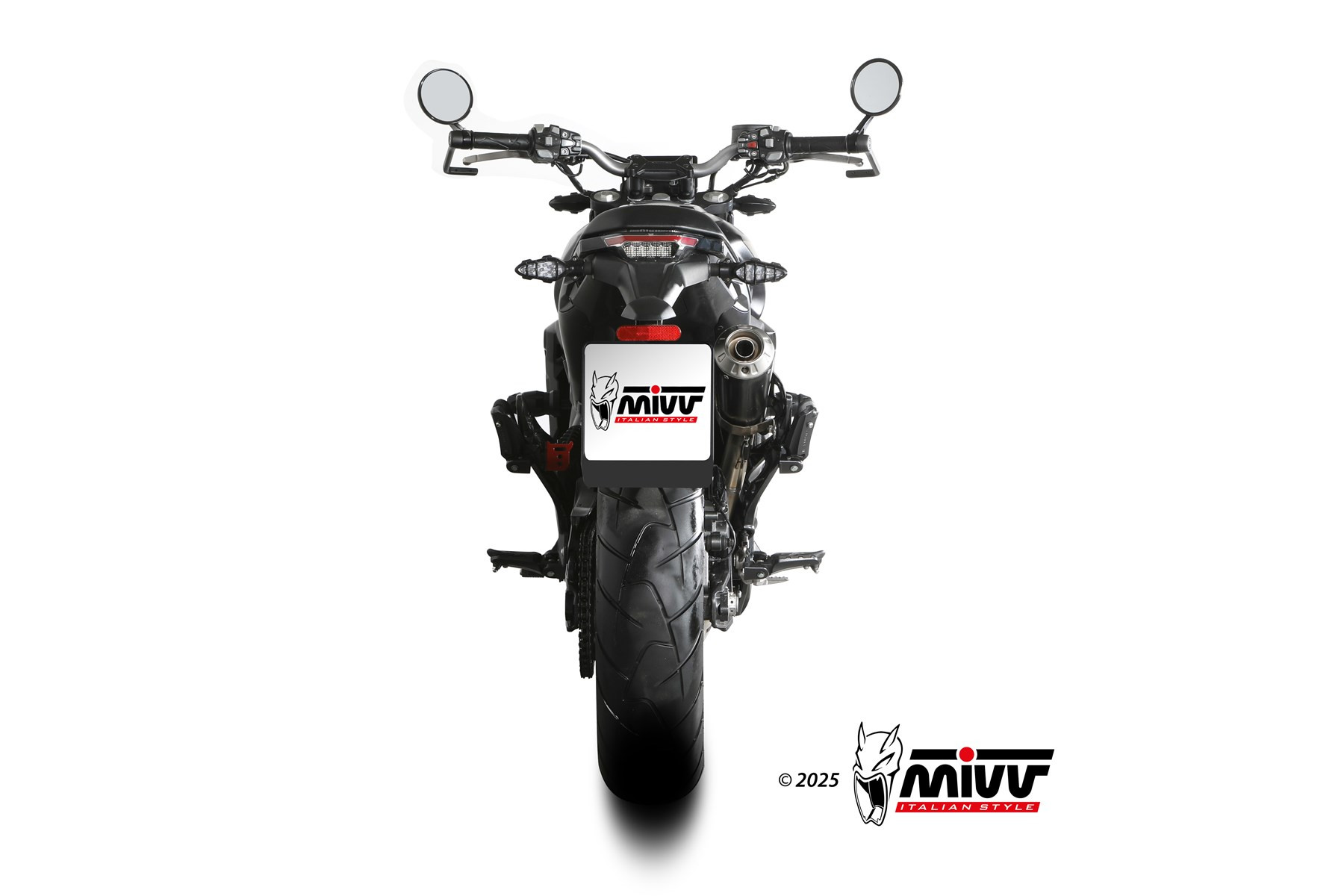 Mivv Slip-On X-M1 Black Zontes ZT 350 GK 2022-25