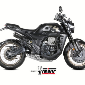 Mivv Slip-On AK-1 Titanium con tapa de carbono Honda CBR 600 RR 2024-25