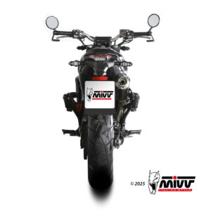 Mivv Slip-On AK-1 Titanium con tapa de carbono Honda CBR 600 RR 2024-25