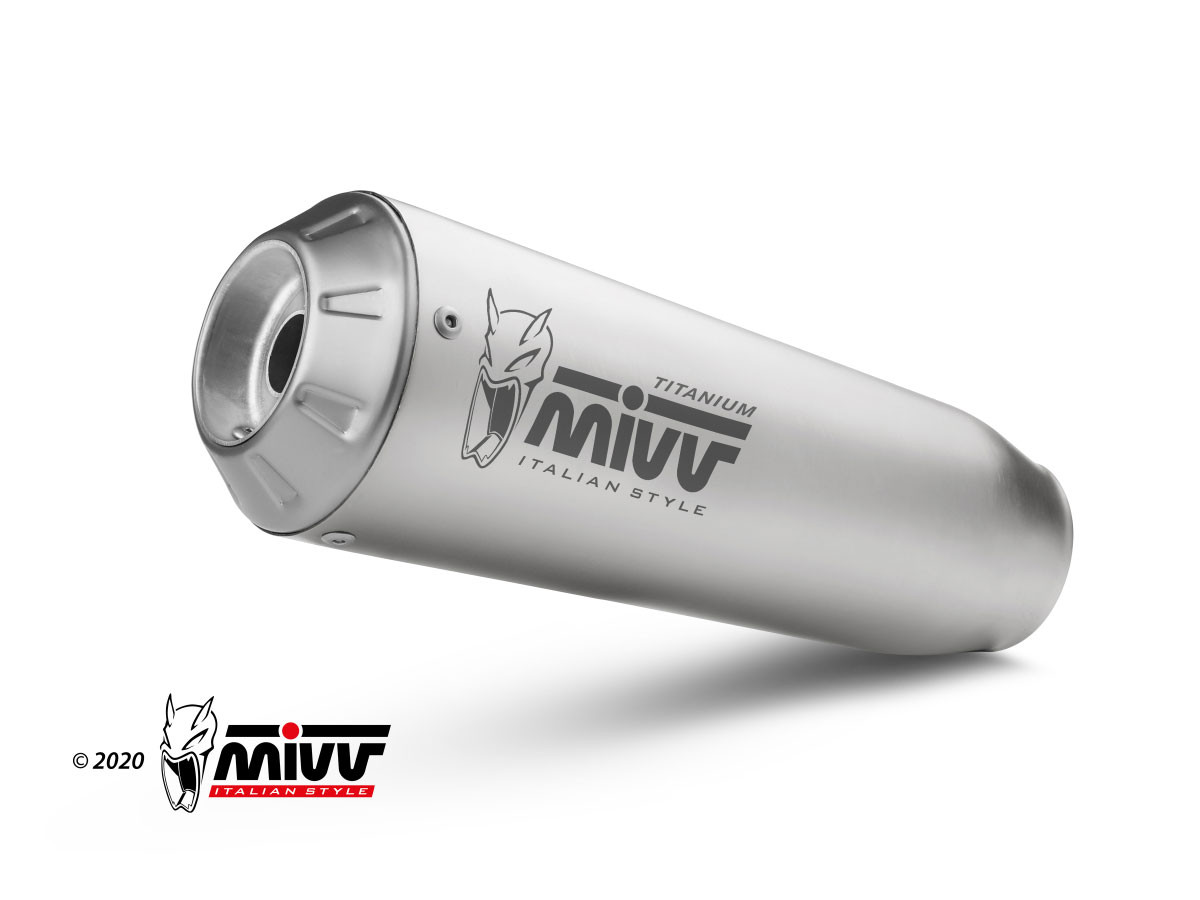 Mivv Slip-On X-M1 Titanium BMW S 1000 R 2021-25