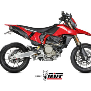 Mivv Slip-On X-M5 Black Ducati Hypermotard 698 MONO 2024-25