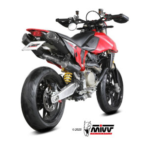 Mivv Slip-On X-M5 Black Ducati Hypermotard 698 MONO 2024-25