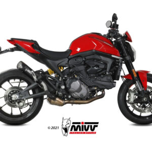 Mivv Slip-On X-M5 Black Ducati Monster 2021-25