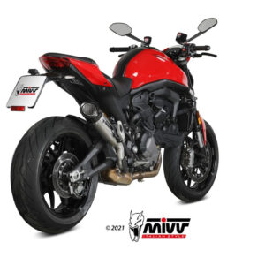 Mivv Slip-On X-M5 Titan Ducati Monster 2021-25
