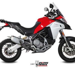 Mivv Tubo no kat (compatible con Silencioso Mivv y Original) Ducati Multistrada 1200 Enduro 2016-18