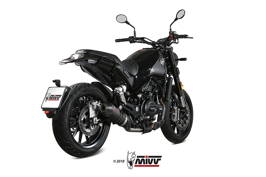 Mivv Tubo no kat (compatible con silenciadores Mivv Suono y Oval) Benelli Leoncino 2017-24