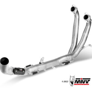 Mivv Tubo no kat (compatible con silenciadores Mivv y Originales) Aprilia Tuareg 660 2022-25