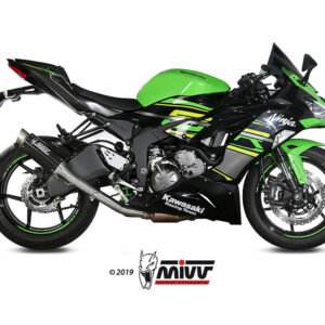 Mivv Tubo no kat (compatible con silenciadores Mivv y Originales) Kawasaki ZX-6 R 636 2019-24