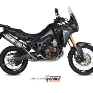 Mivv Tubo no kat para silenciadores Mivv Honda CRF 1000 L Africa Twin 2016-19
