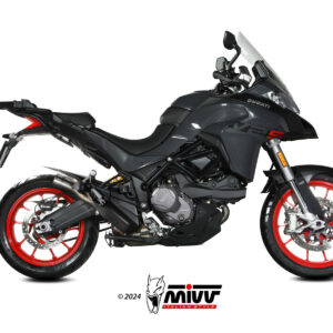 Mivv Slip-On Double Gun St. Steel Ducati Multistrada 950/S 2017-21 / Multistrada 1200 Enduro 2016-18