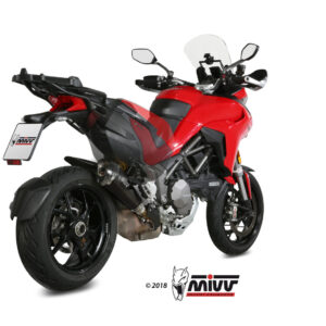 Mivv Slip-On Delta Race black Ducati Multistrada 1200 2015-17 / Multistrada 1260 2018-20