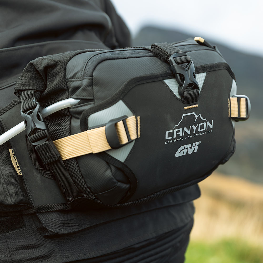 Riñonera para enduro con estructura para bolsa HydraPak, 8 litros - GRT732