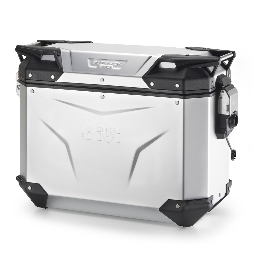 Maleta para moto lateral izquierda Trekker Outback EVO 37 L. - OBKEV37AAL