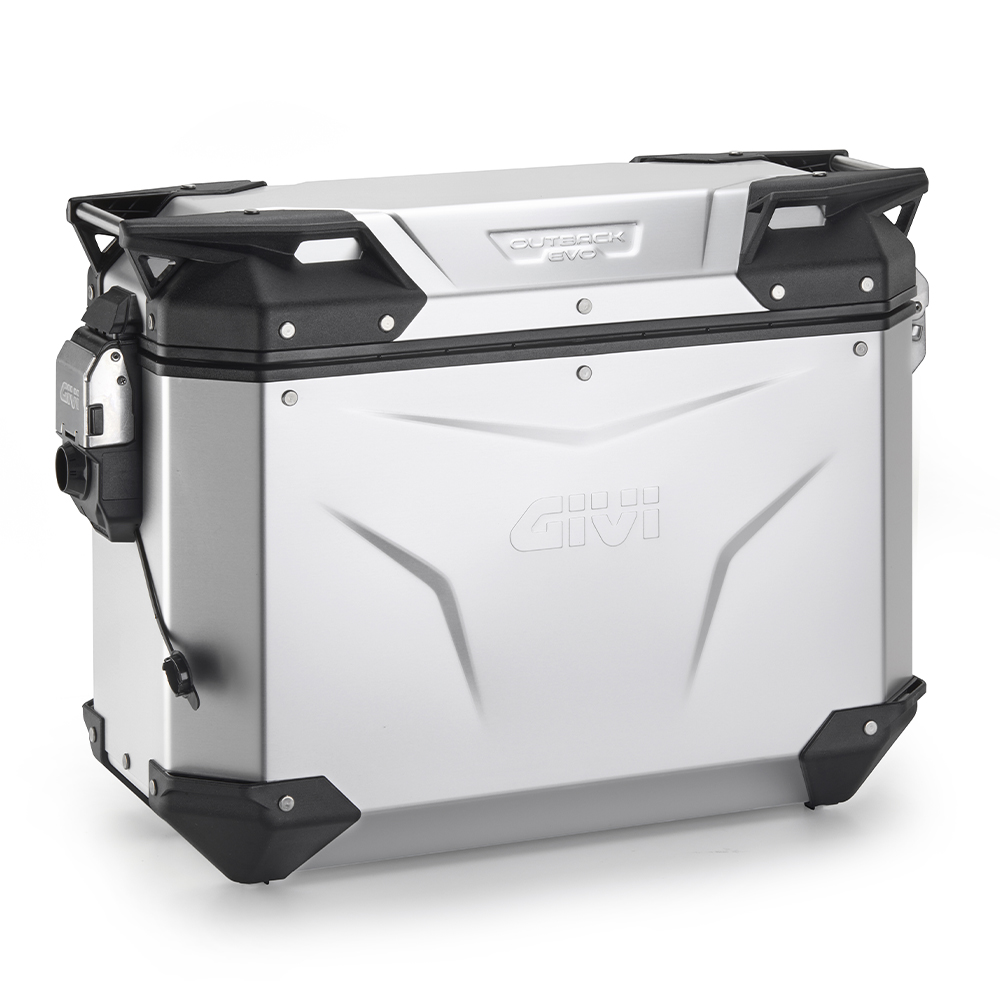 Maleta para moto lateral izquierda Trekker Outback EVO 37 L. - OBKEV37AAL