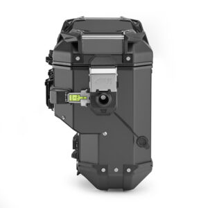 Maleta para moto lateral scantonata derecha Trekker Outback EVO Black Line 33 L. - OBKEVS33BR