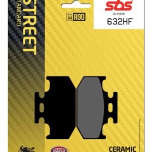 Pastilla de freno SBS P632-HF